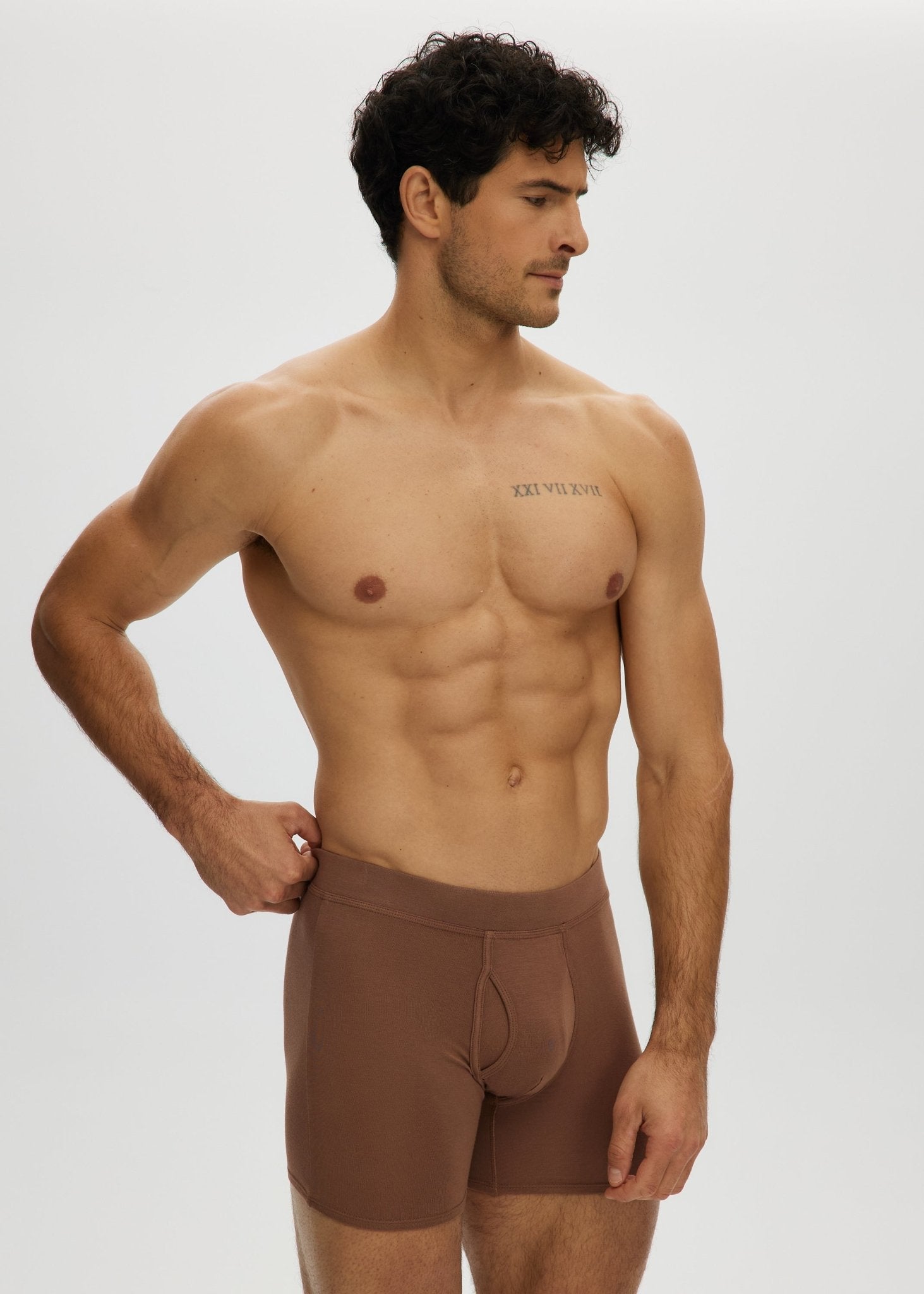 Essential Short Boxer Front Opening - Bamboo Underwear