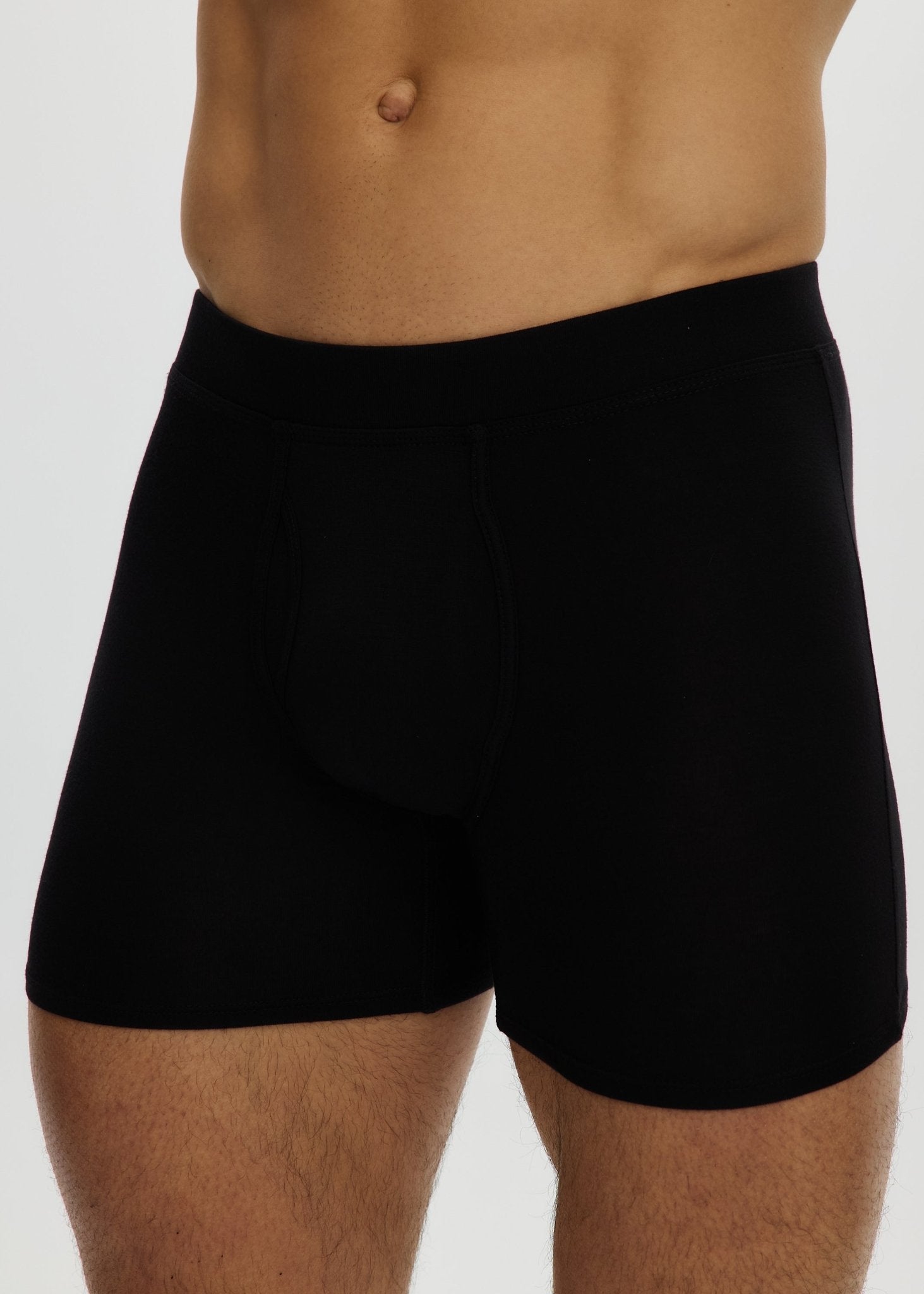 Essential Short Boxer Front Opening - Bamboo Underwear