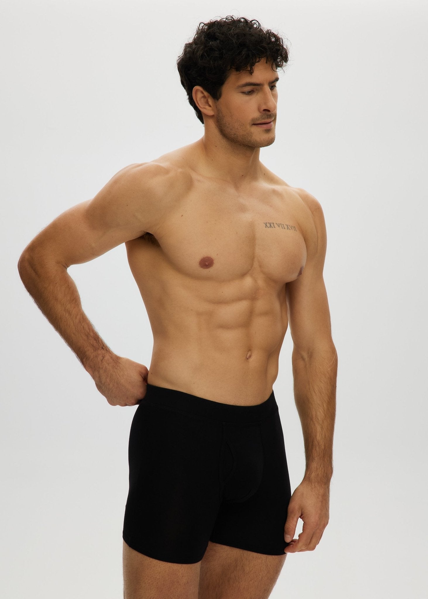 Essential Short Boxer Front Opening - Bamboo Underwear