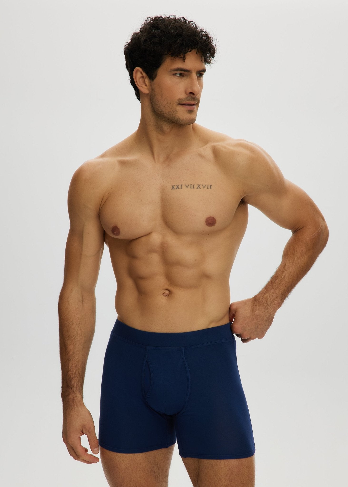 Essential Short Boxer Front Opening - Bamboo Underwear