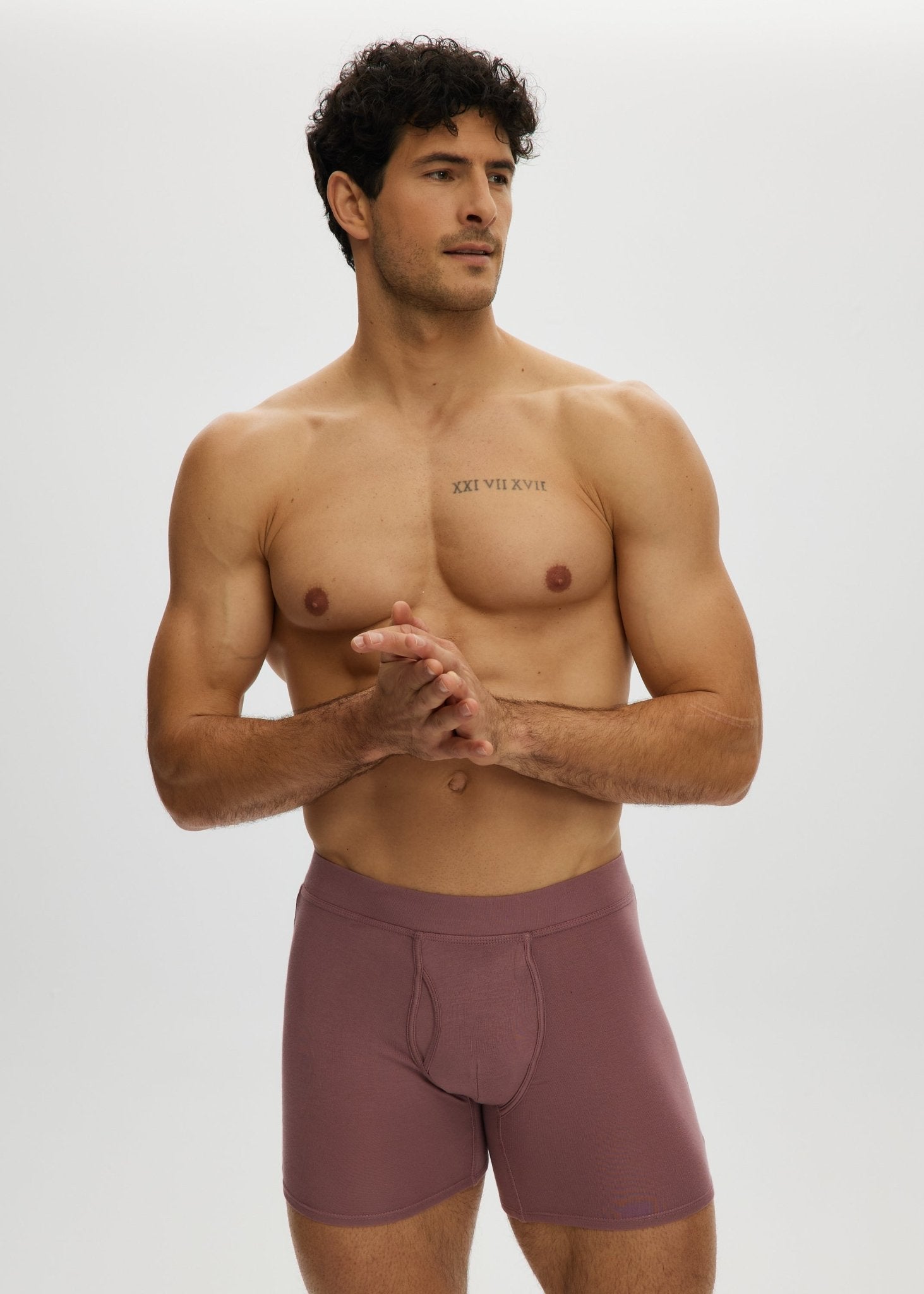 Essential Short Boxer Front Opening - Bamboo Underwear