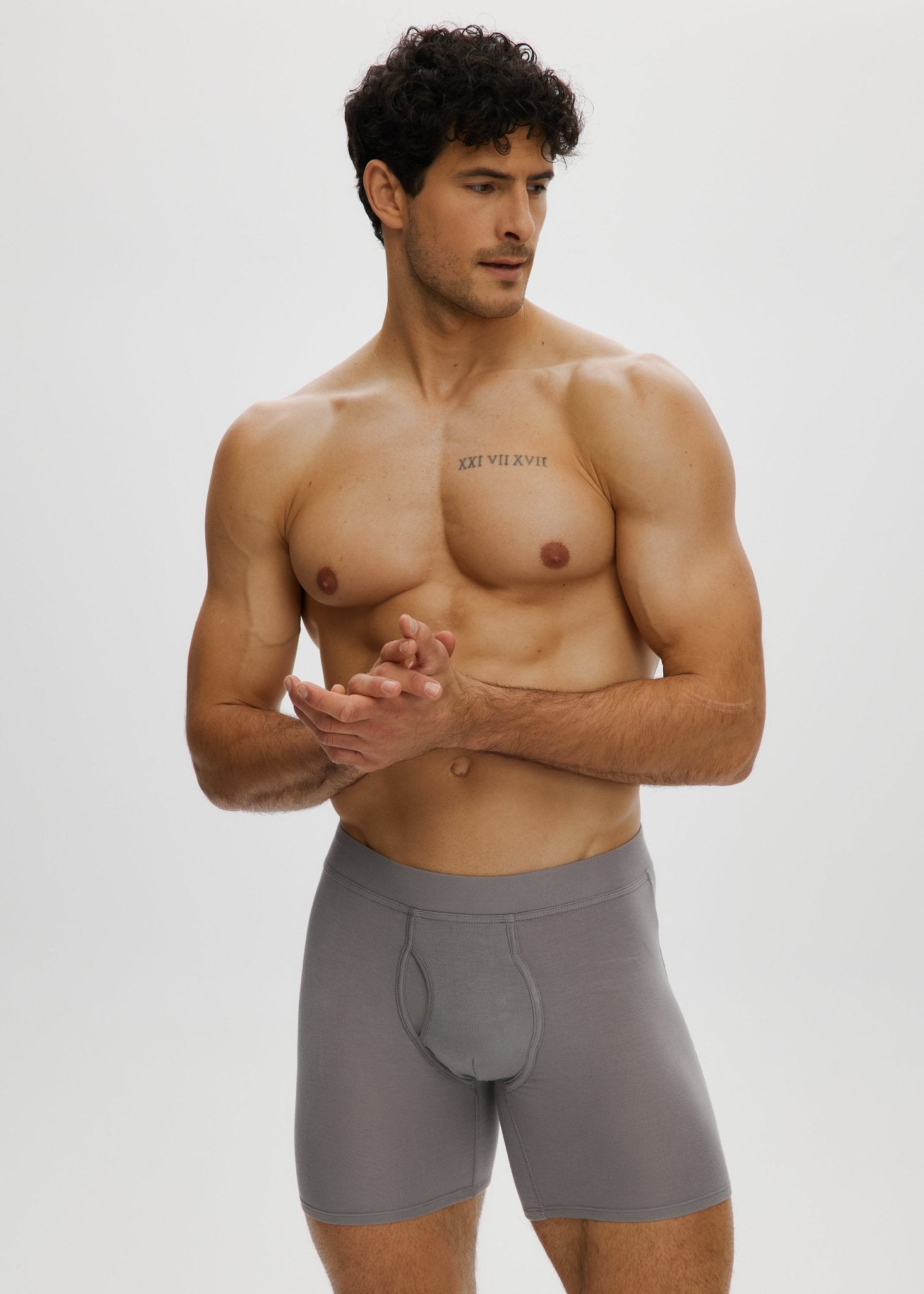 Essential Long Boxer Front Opening - Bamboo Underwear