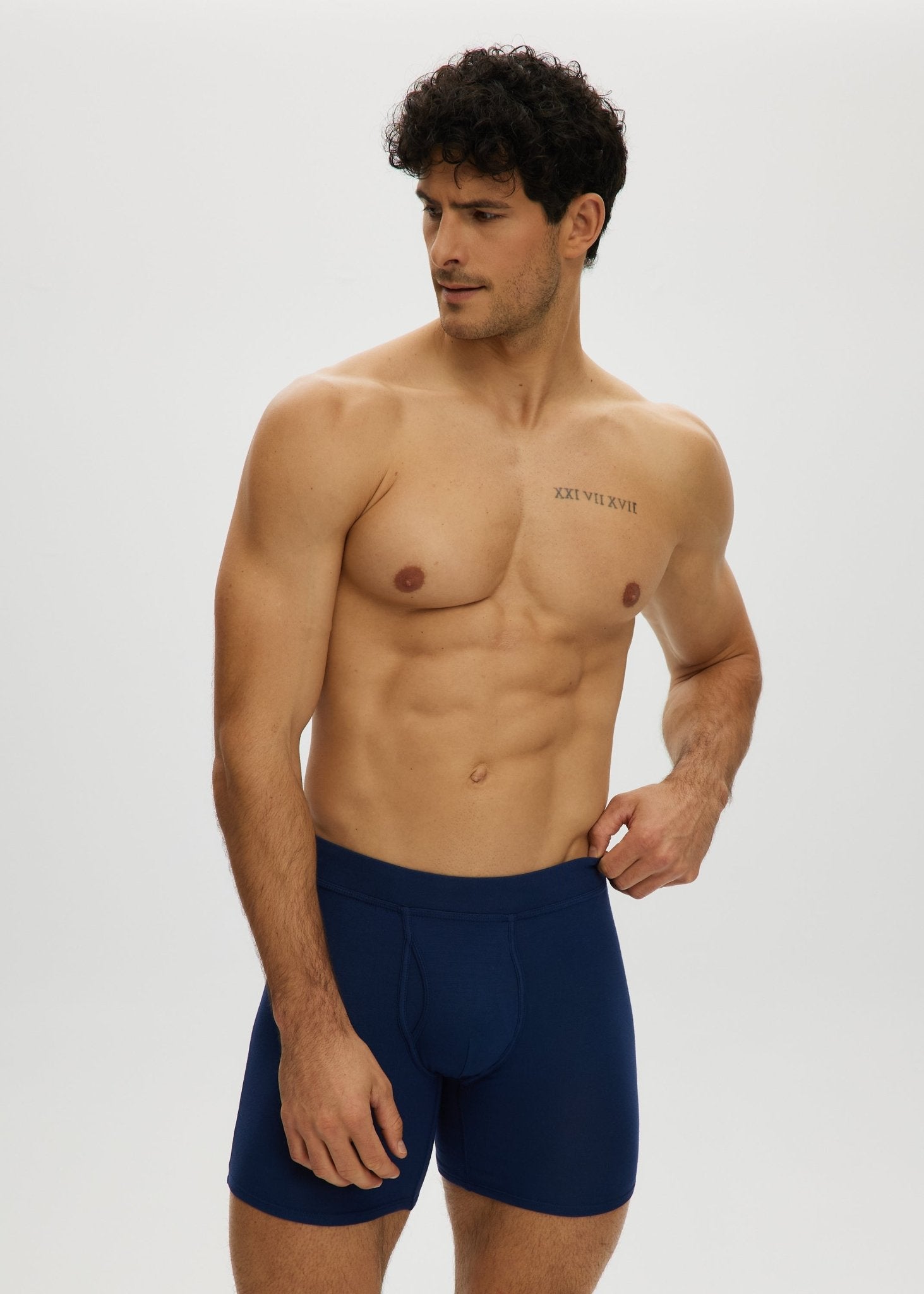 Essential Long Boxer Front Opening - Bamboo Underwear