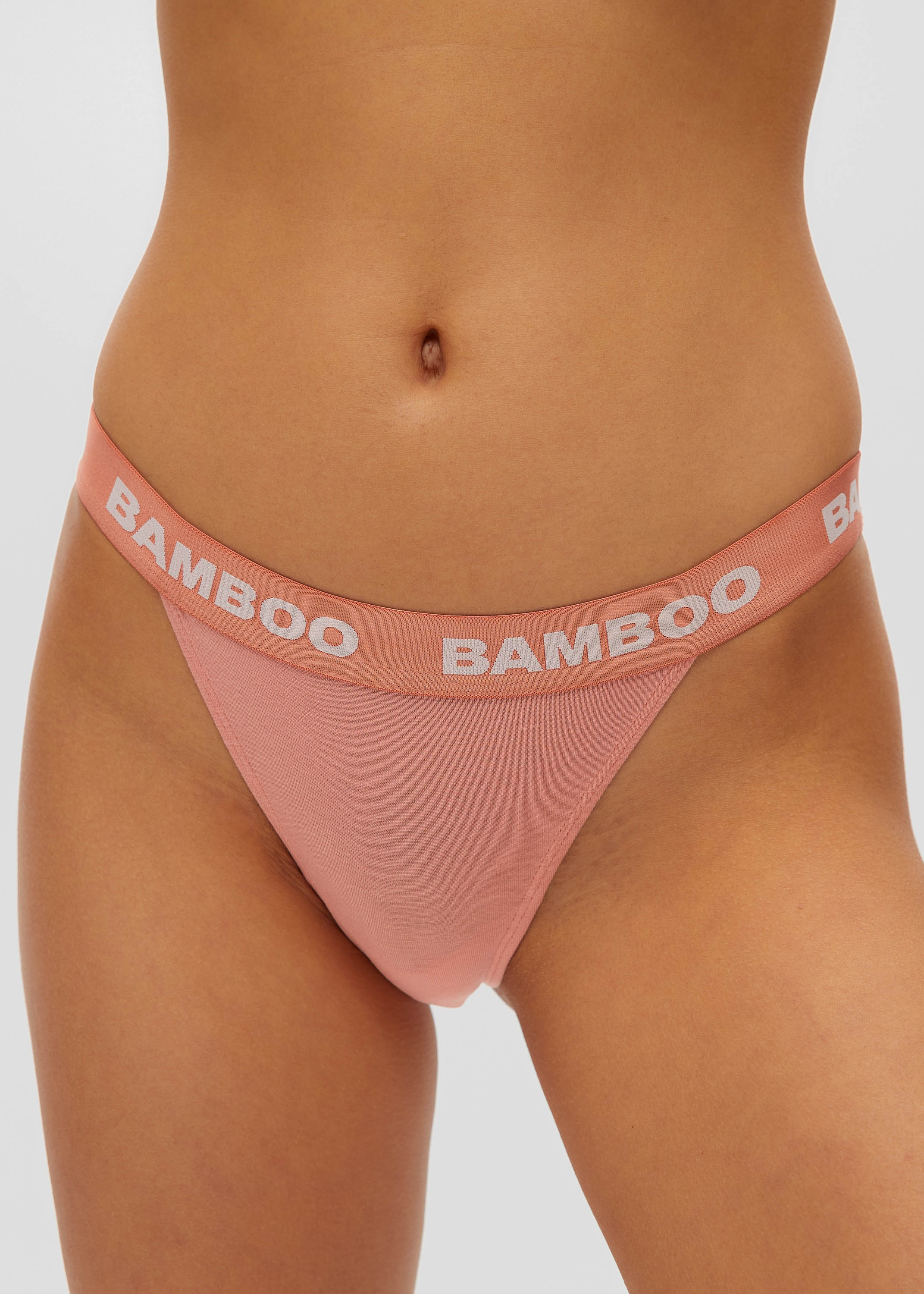 Toned High Mesh G-String – Bamboo Underwear