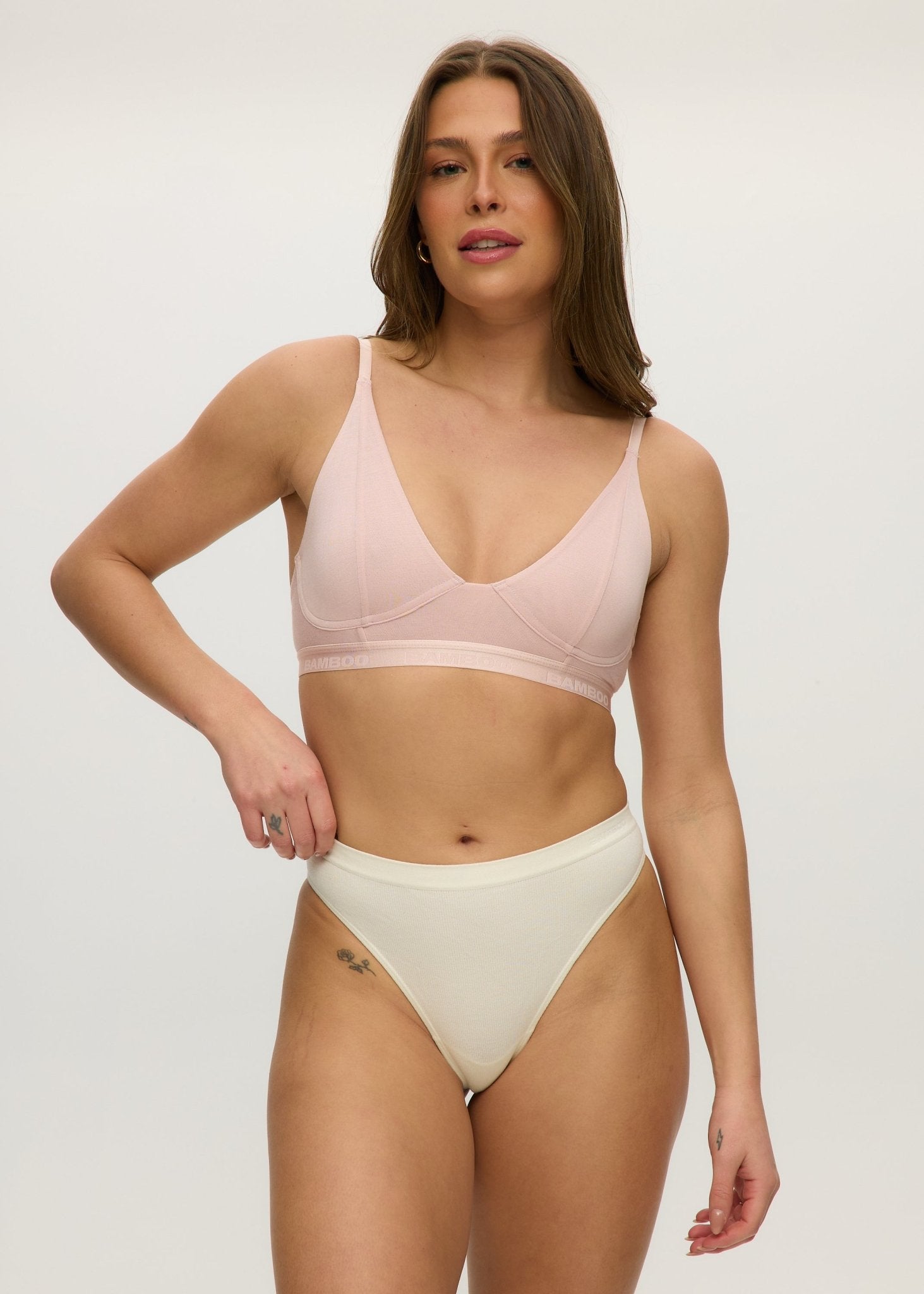 Toned Defined Bralette - Bamboo Underwear