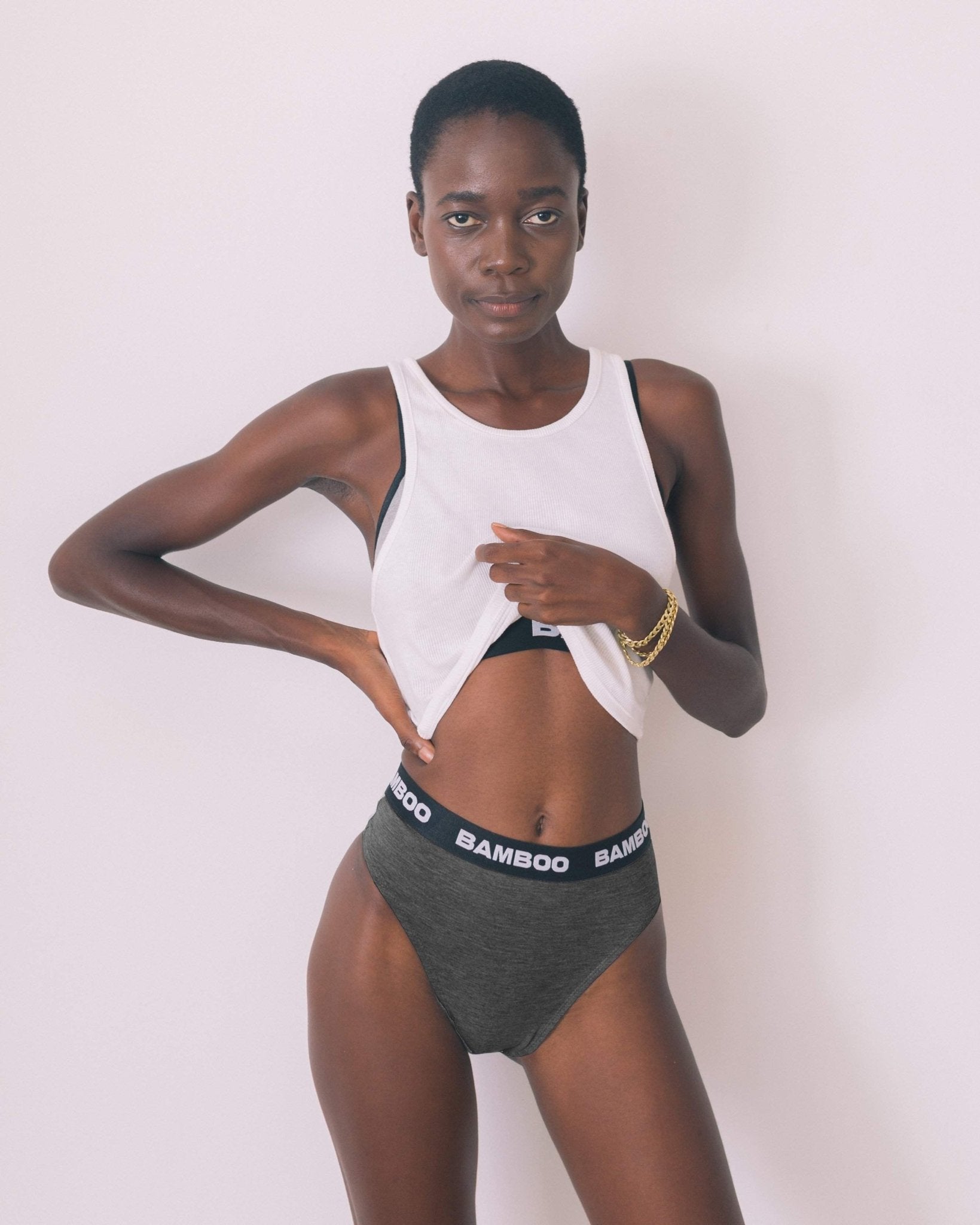 High Cut Bikini Brief - Bamboo Underwear