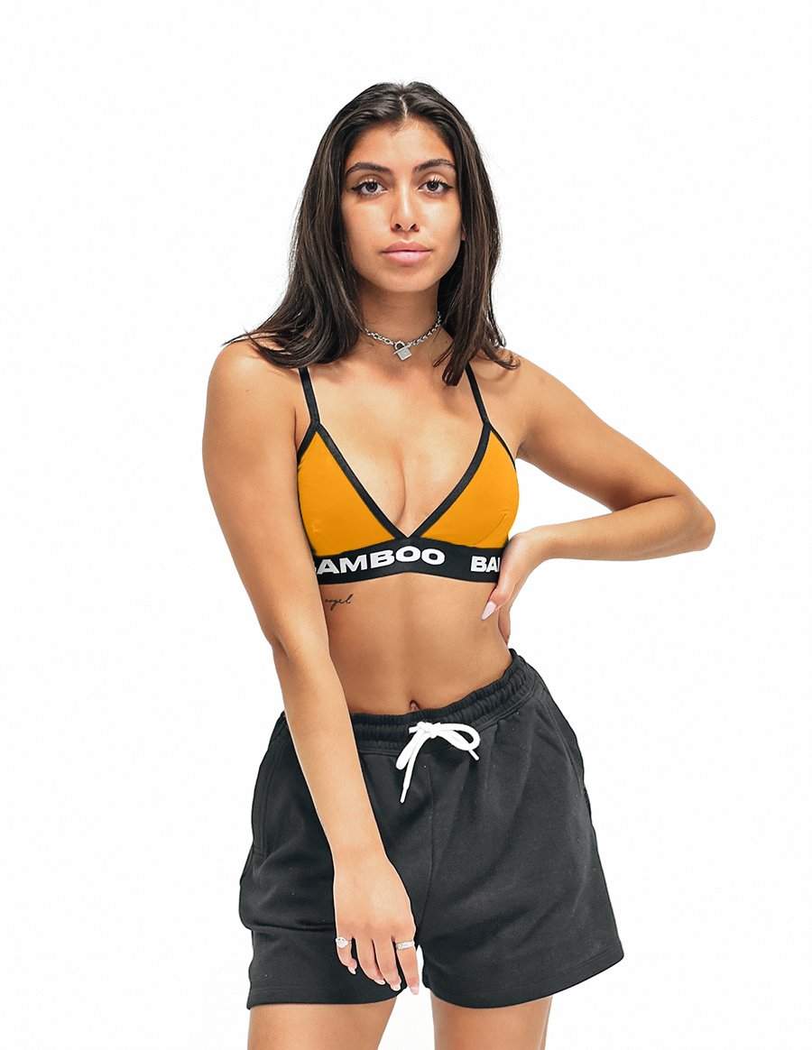 Convertible Triangle Bralette - Bamboo Underwear