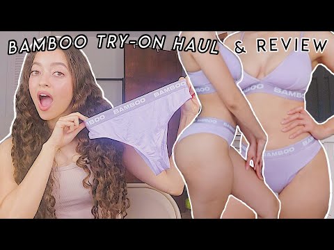 Jessi Callahan Bamboo Underwear Try On Haul