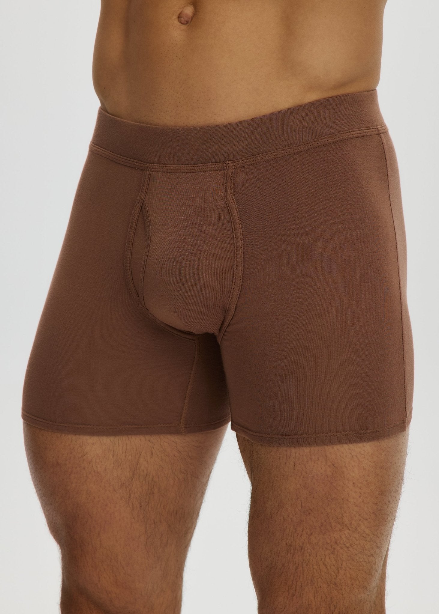 Essential Short Boxer Front Opening - Bamboo Underwear