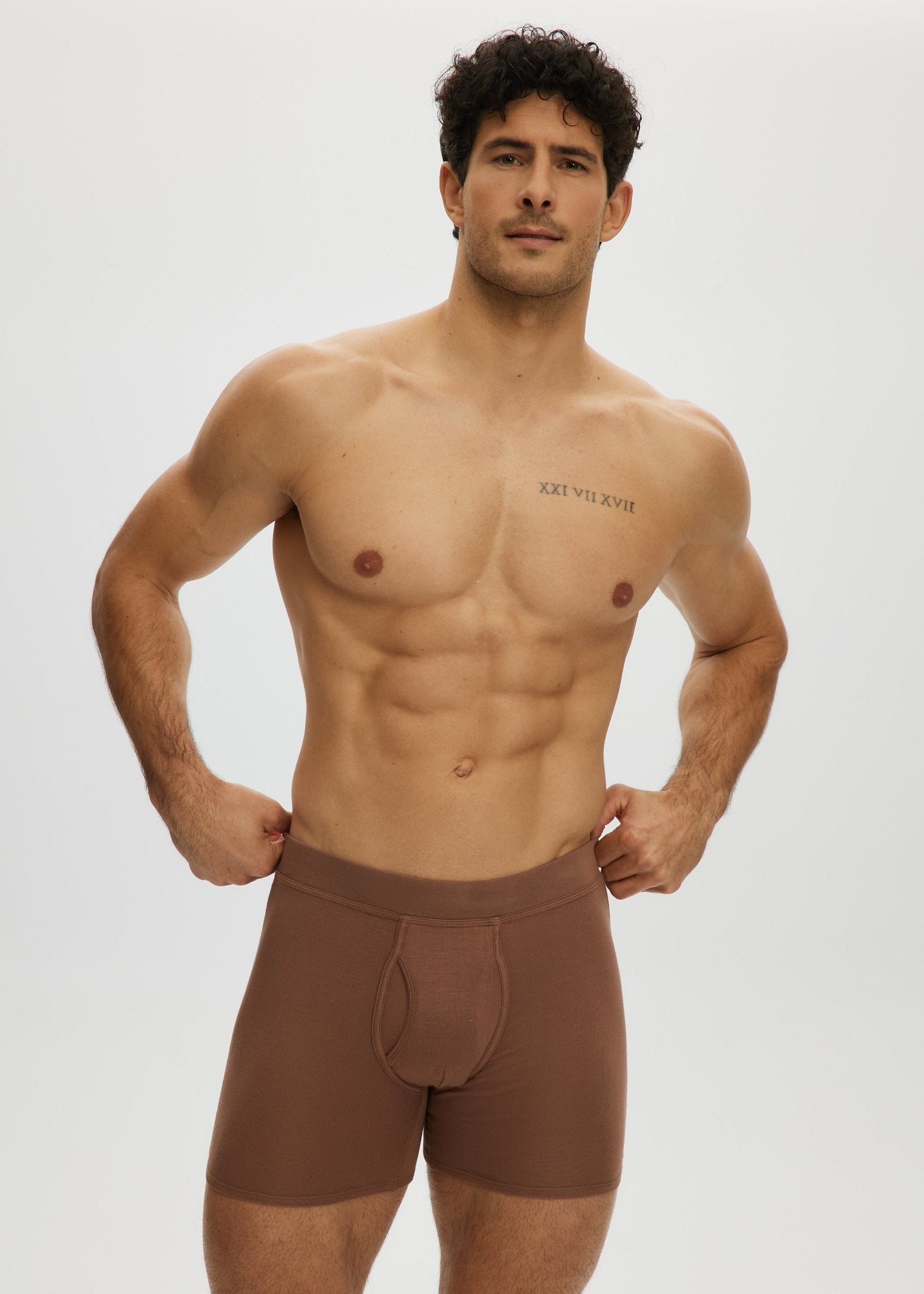 Essential Short Boxer Front Opening - Bamboo Underwear