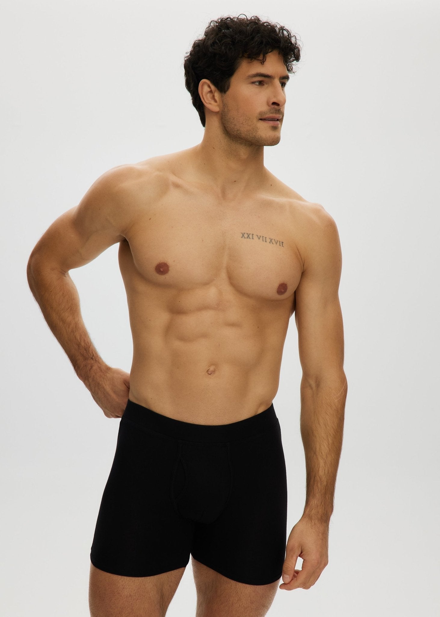 Essential Short Boxer Front Opening - Bamboo Underwear