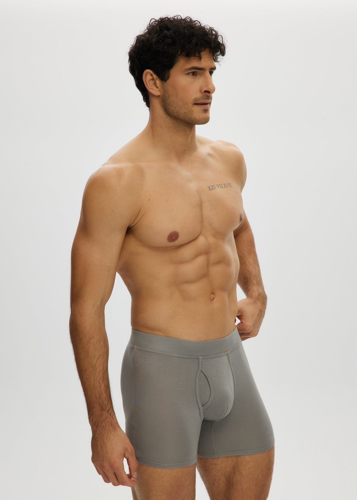 Essential Short Boxer Front Opening - Bamboo Underwear