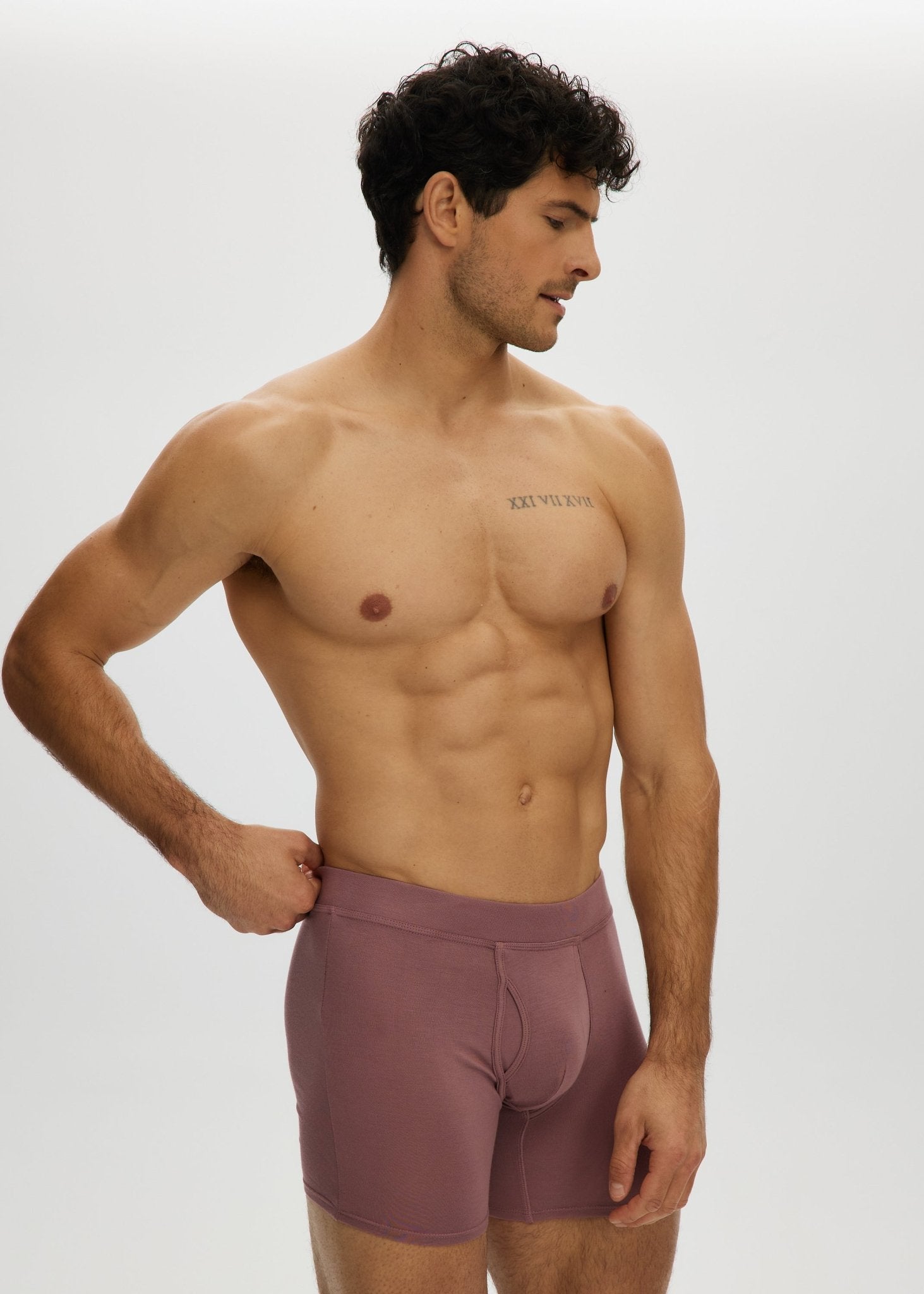Essential Short Boxer Front Opening - Bamboo Underwear