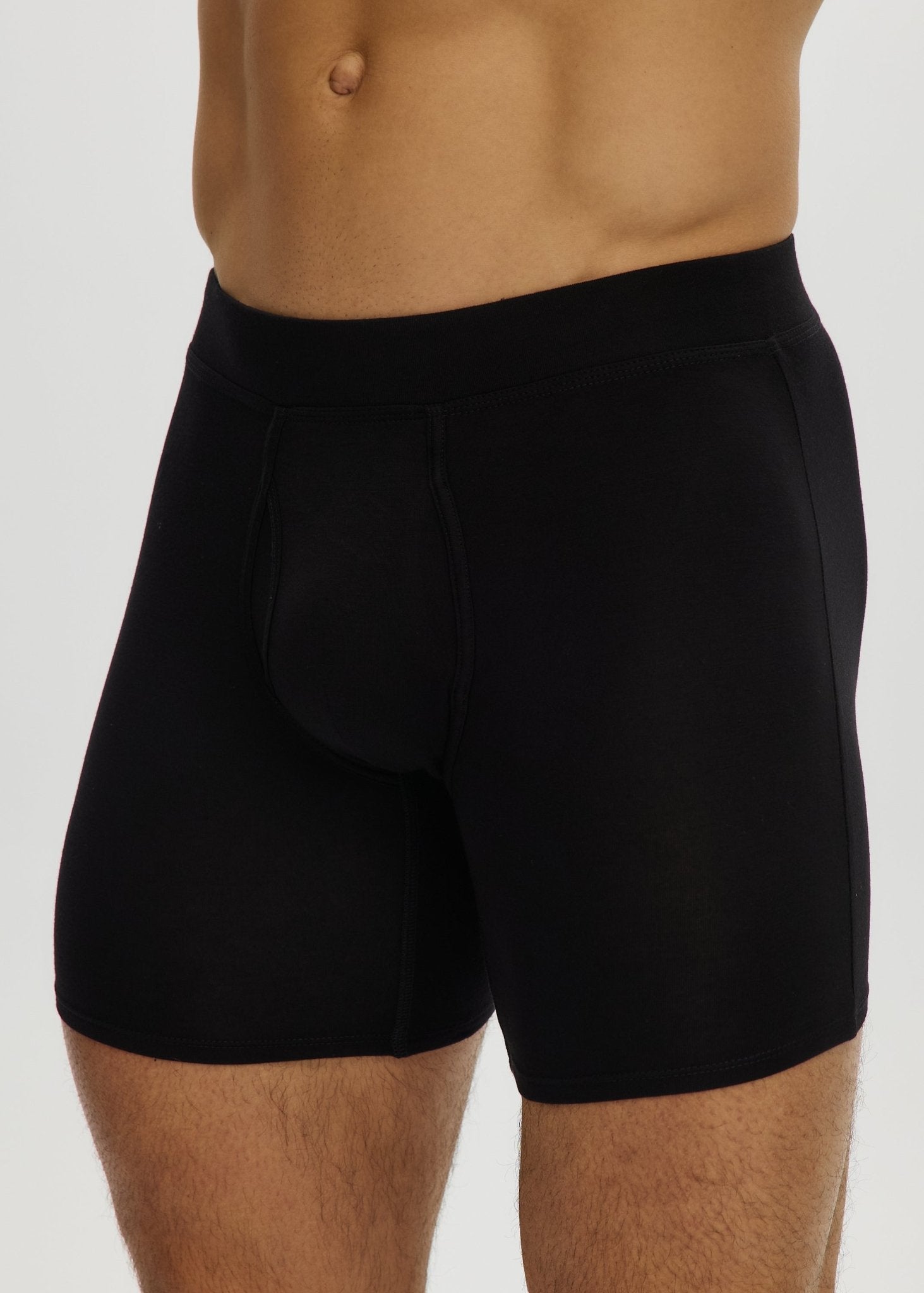Essential Long Boxer Front Opening - Bamboo Underwear