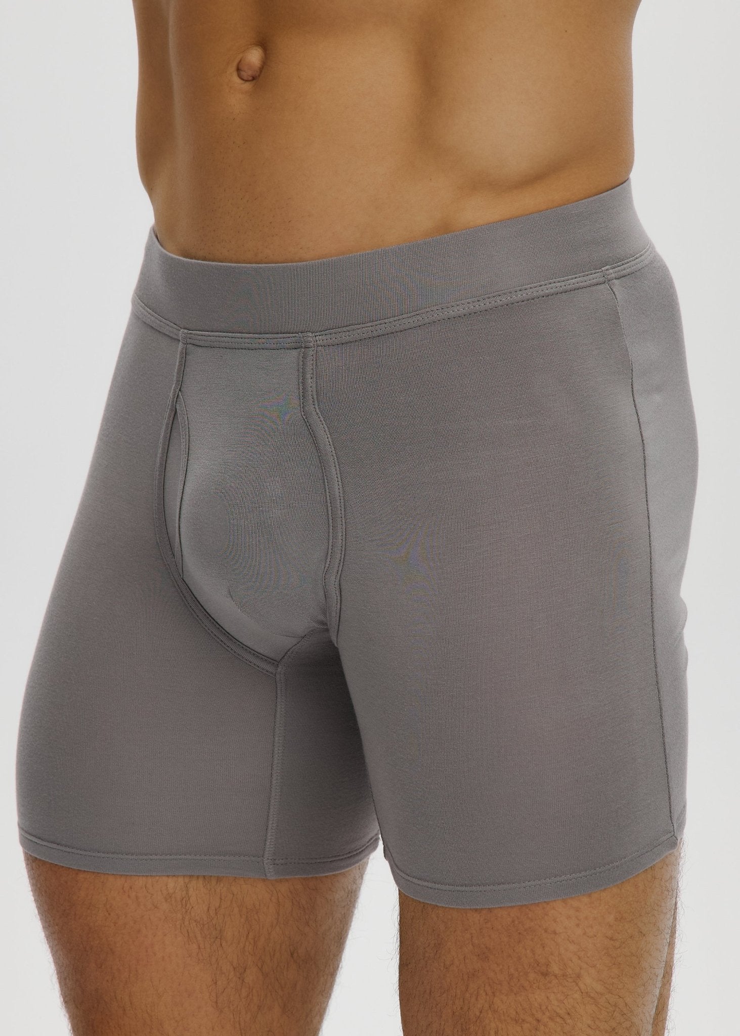 Essential Long Boxer Front Opening - Bamboo Underwear