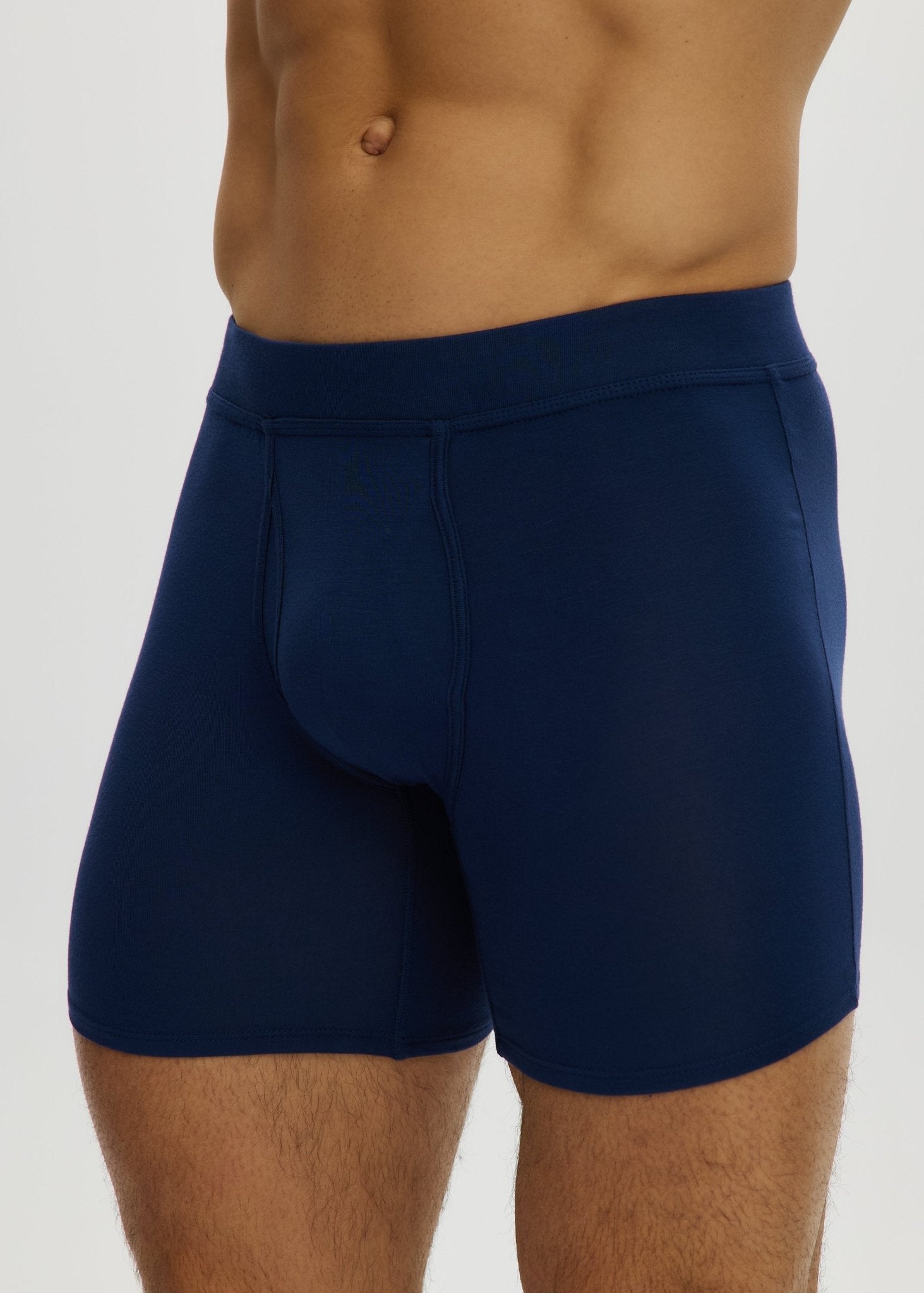Essential Long Boxer Front Opening - Bamboo Underwear