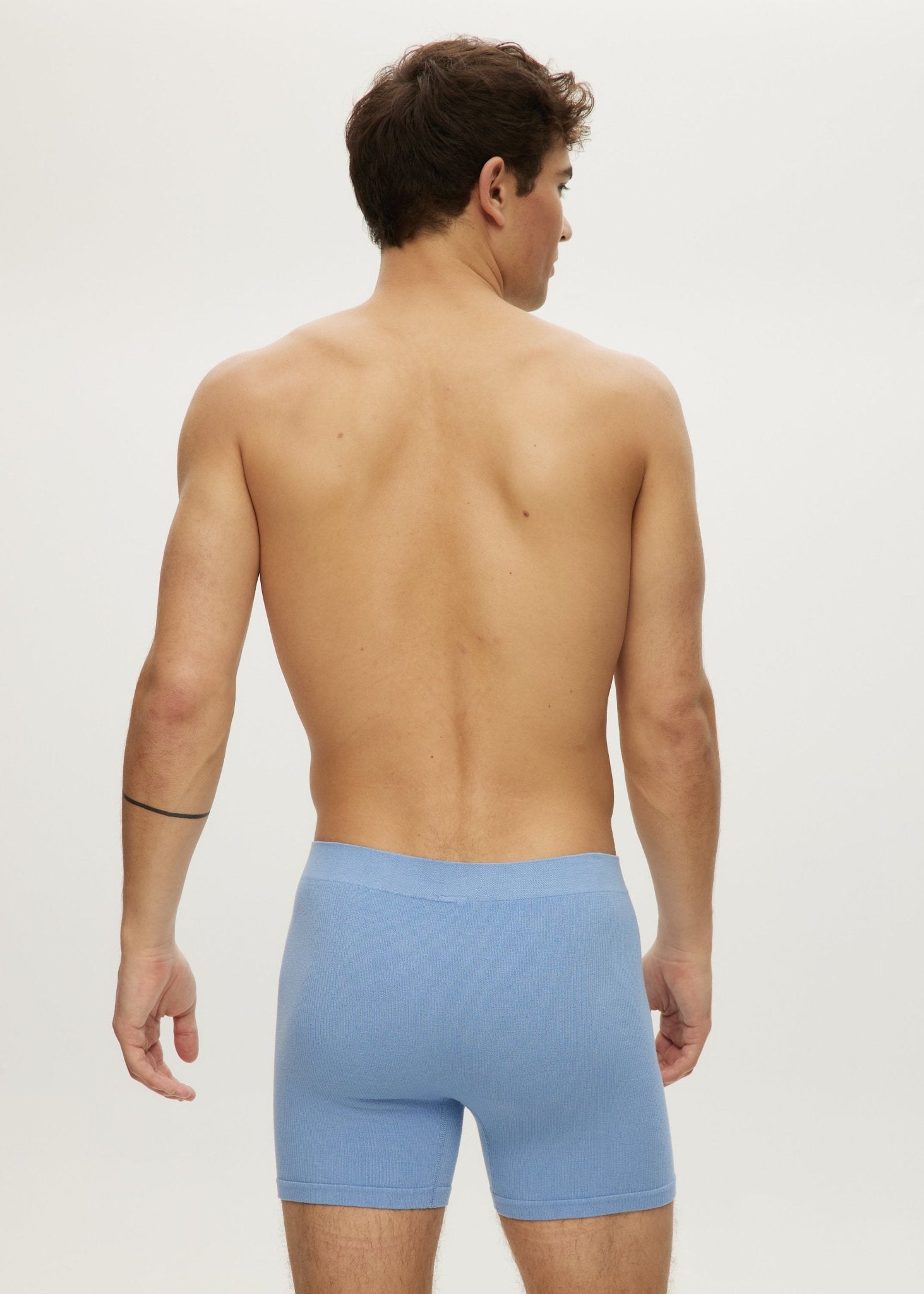 Men Seamless Waffle Short Boxer - Bamboo Underwear