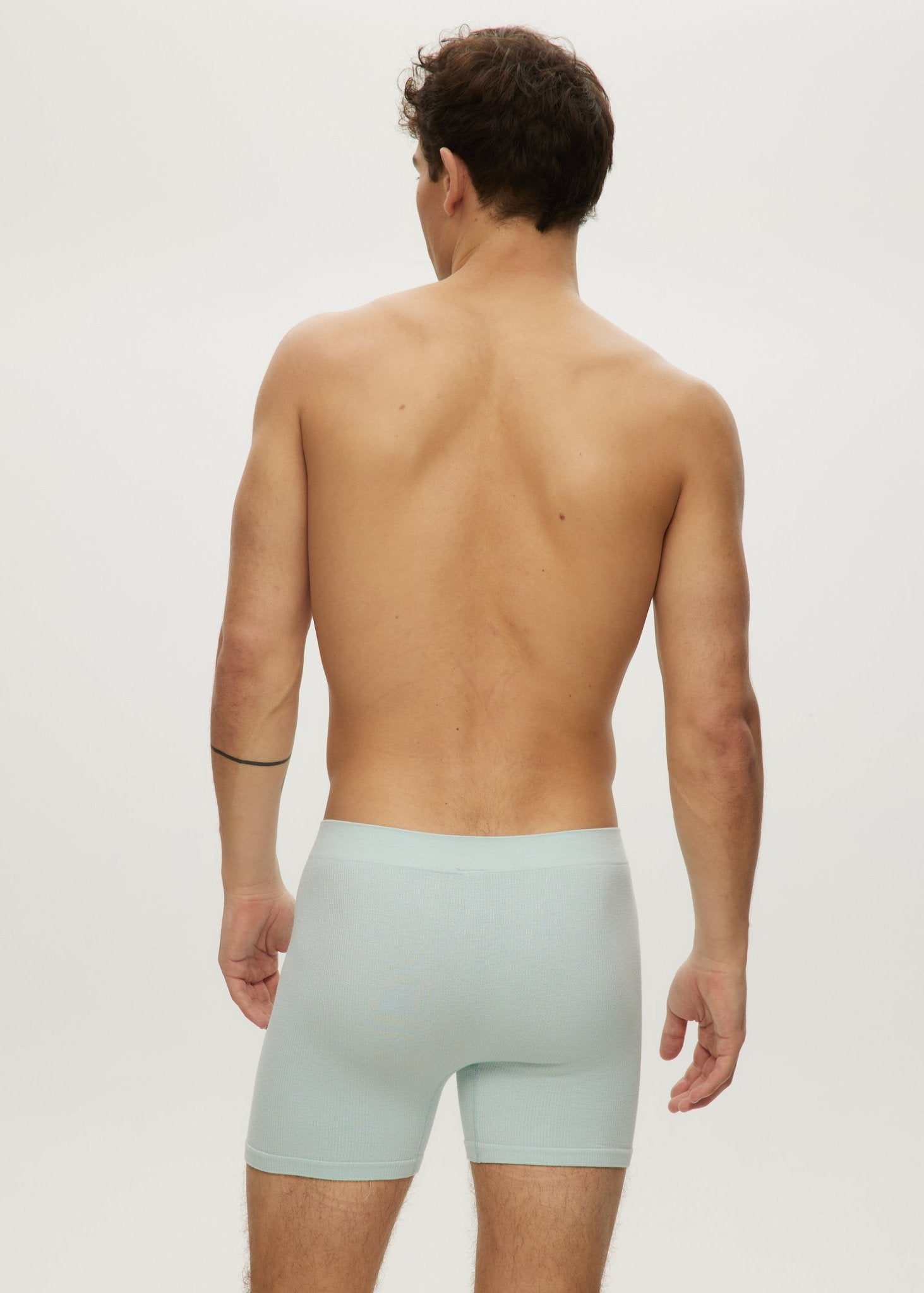 Men Seamless Waffle Short Boxer - Bamboo Underwear