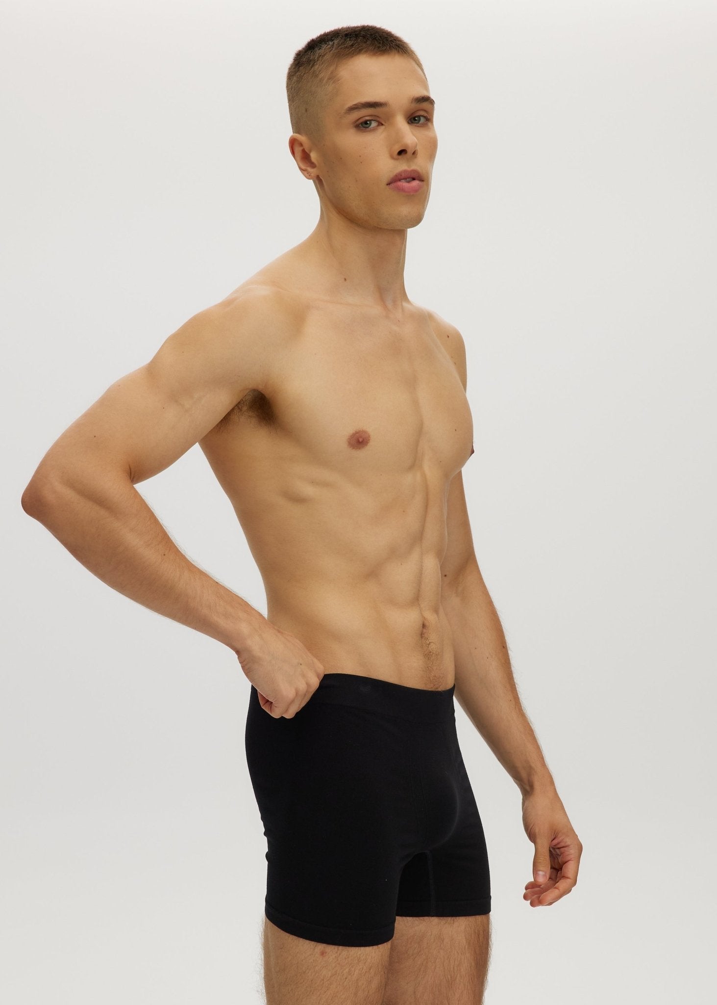 Seamless Boxer Briefs 4" - Bamboo Underwear