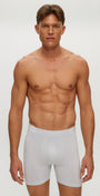 Men Seamless Cheeky Long Boxer