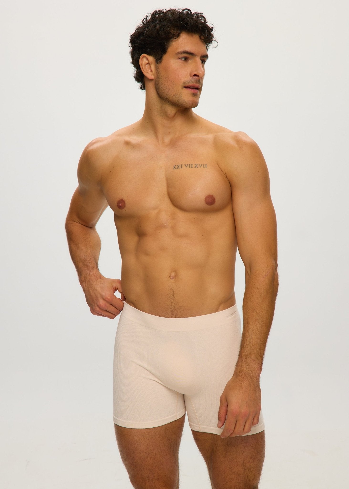 Seamless Waffle 5" Boxer - Bamboo Underwear