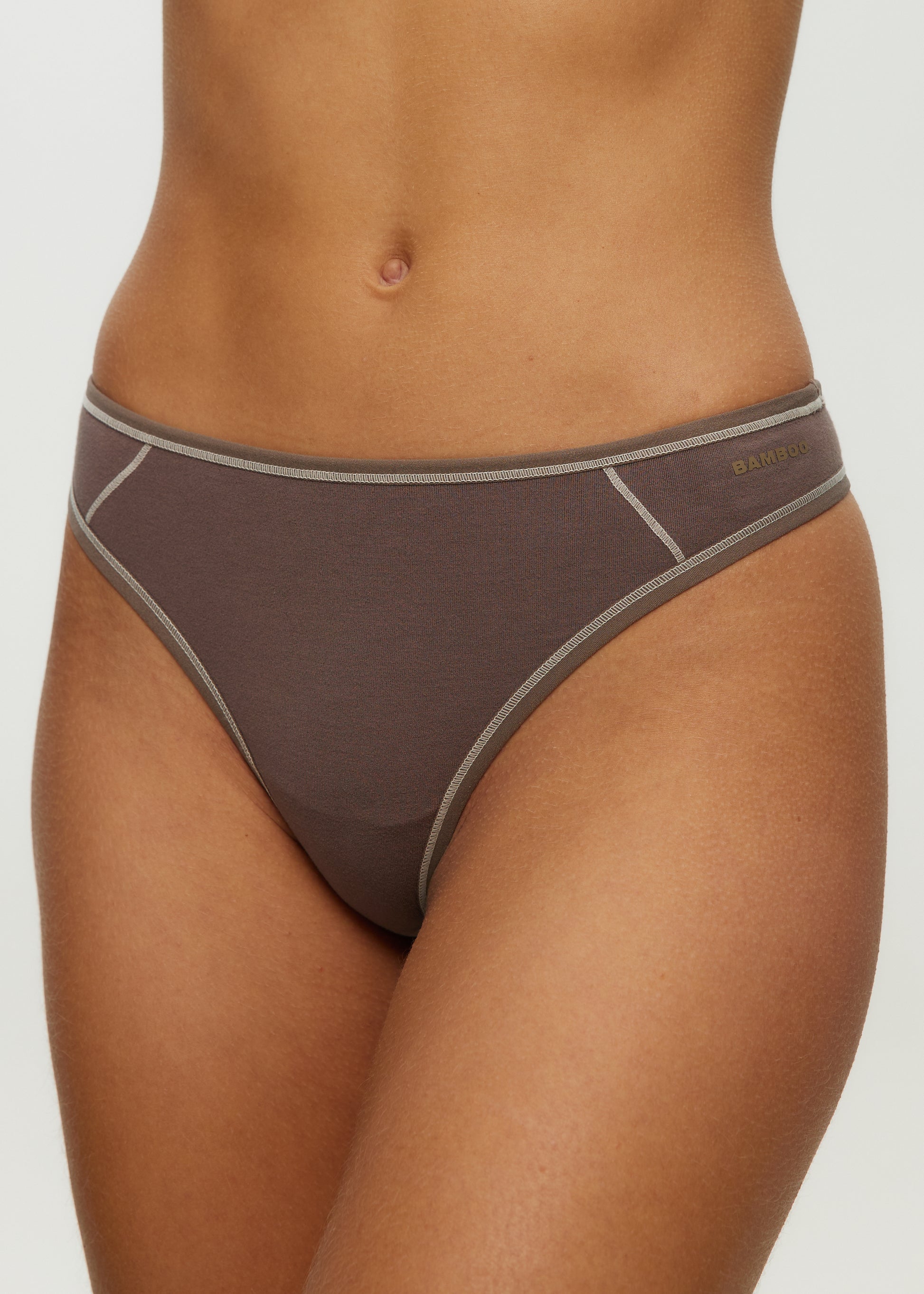 Seamless High Waisted Thong