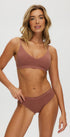 Seamless Rib Triangle Bra - Bamboo Underwear