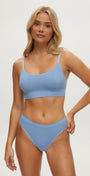 Seamless Waffle Classic Bralette - Bamboo Underwear