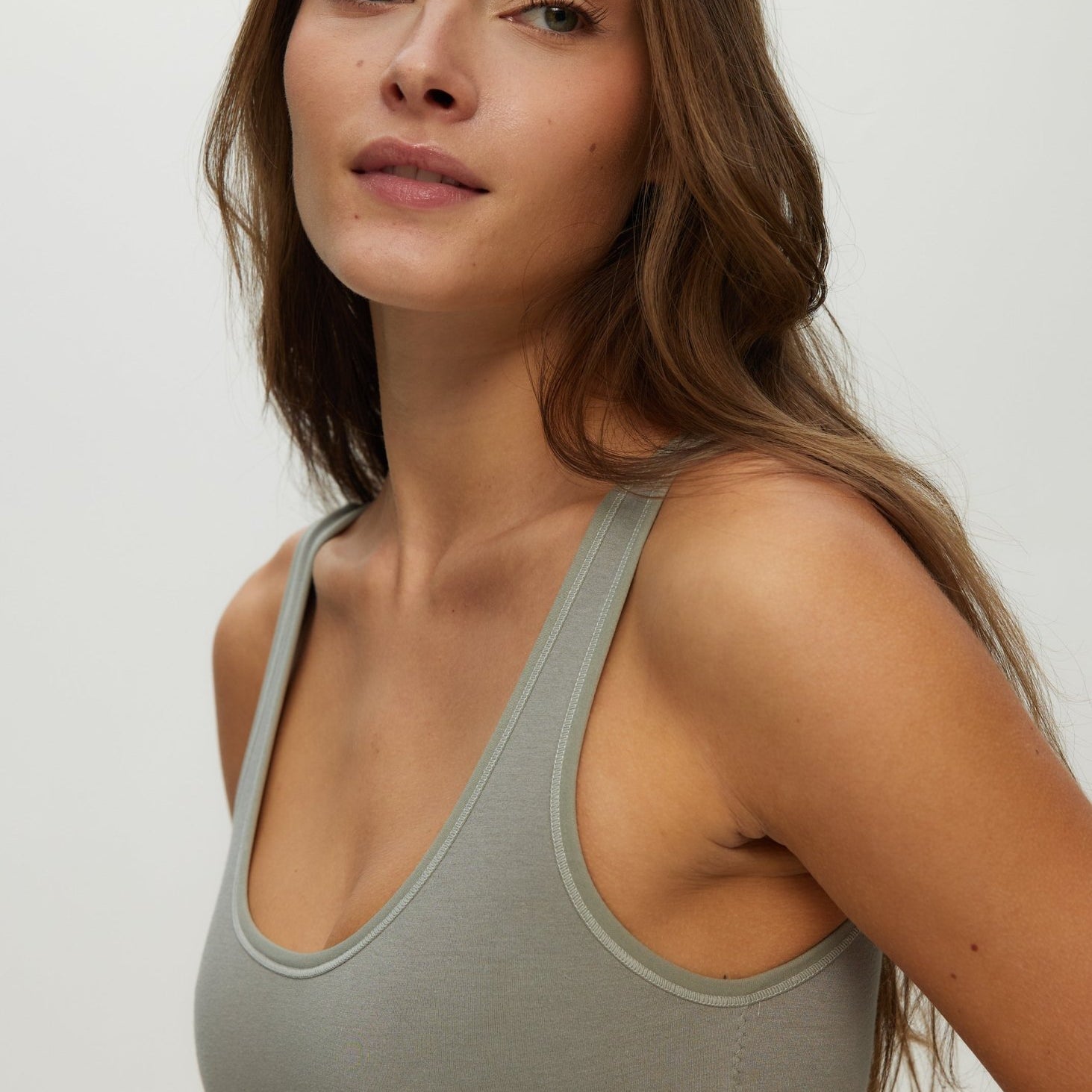 Seamless Scoop Neck Bralette - Bamboo Underwear