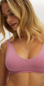 Seamless Plunge Bra - Bamboo Underwear
