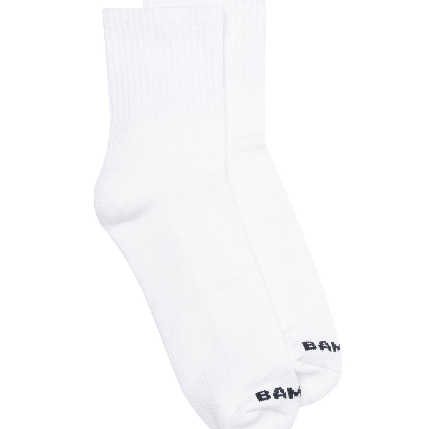 Unisex White Ankle Socks - Bamboo Underwear