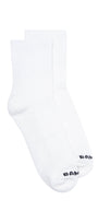 Unisex White Ankle Socks - Bamboo Underwear