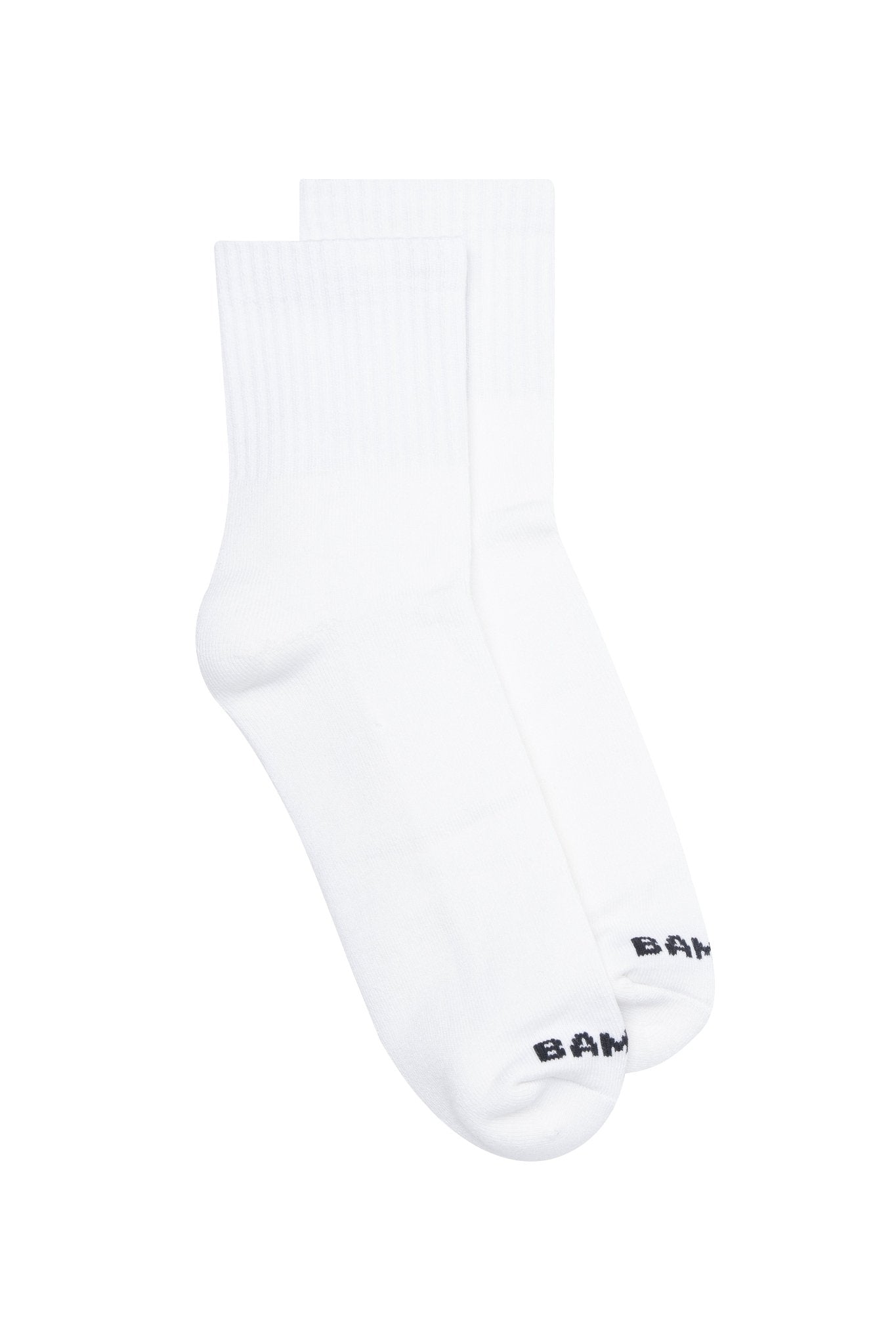 Unisex White Ankle Socks - Bamboo Underwear