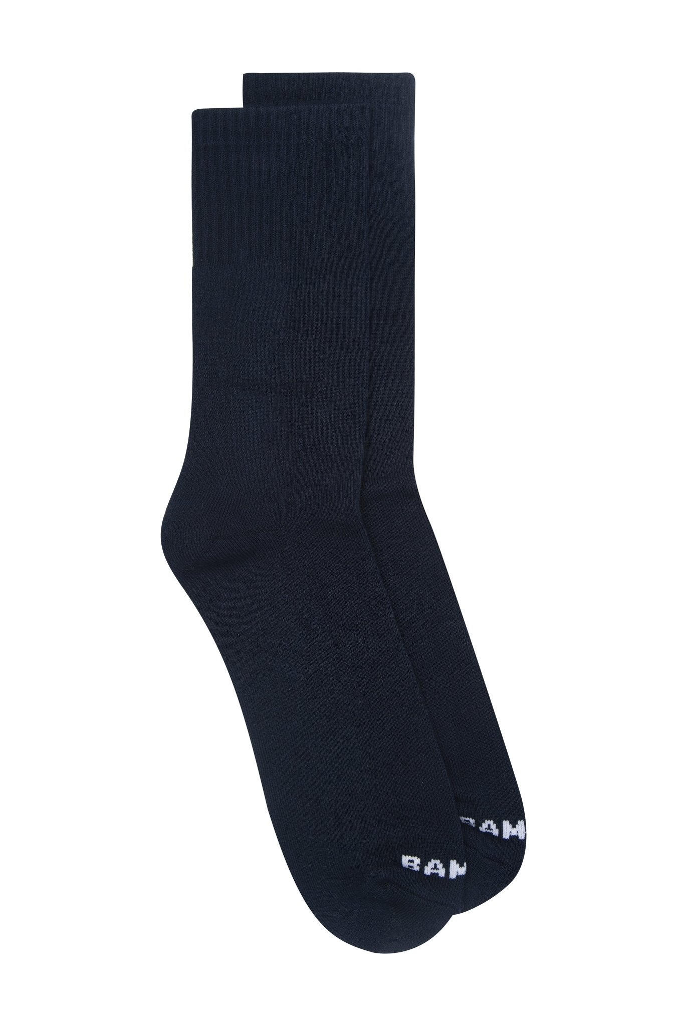 Unisex Navy Crew Socks - Bamboo Underwear