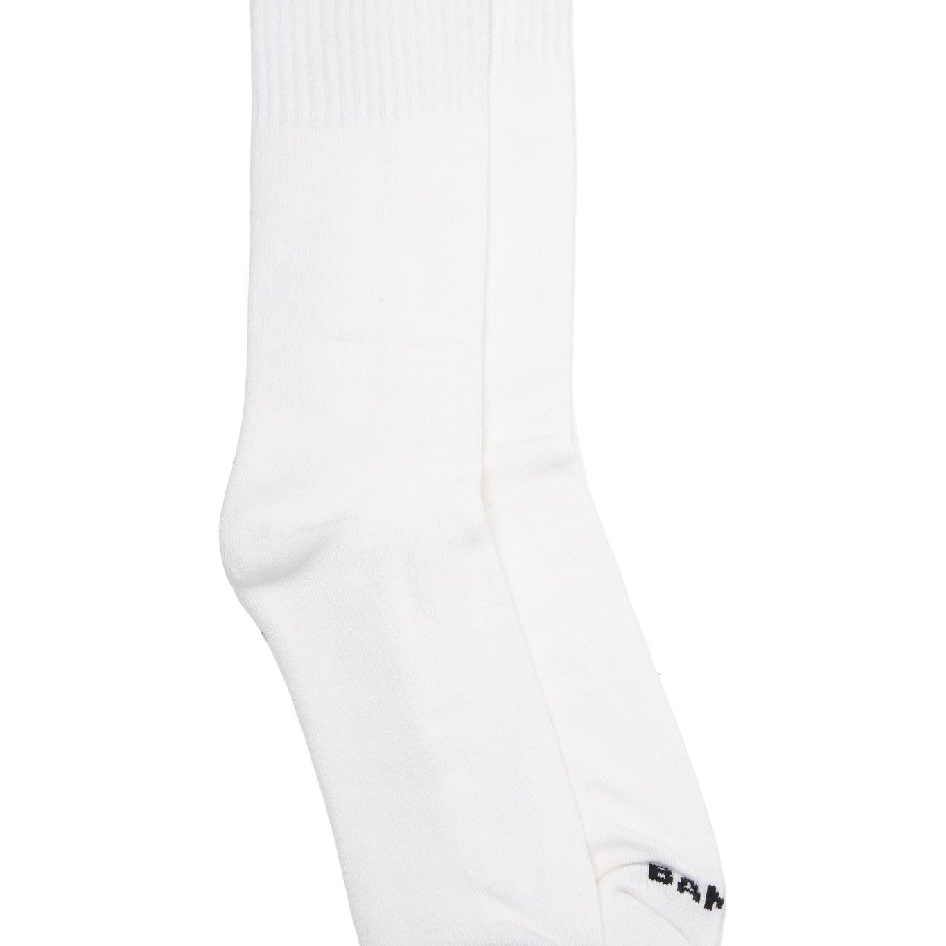 Unisex White Crew Socks - Bamboo Underwear