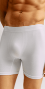 Men Seamless Cheeky Long Boxer - Bamboo Underwear