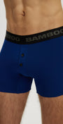3 - Pack Buttoned Boxer Briefs 4" - Bamboo Underwear