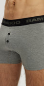 3 - Pack Buttoned Boxer Briefs 4" - Bamboo Underwear