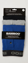 3 - Pack Buttoned Boxer Briefs 4" - Bamboo Underwear