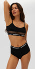 Mesh Underboob Bralette - Bamboo Underwear