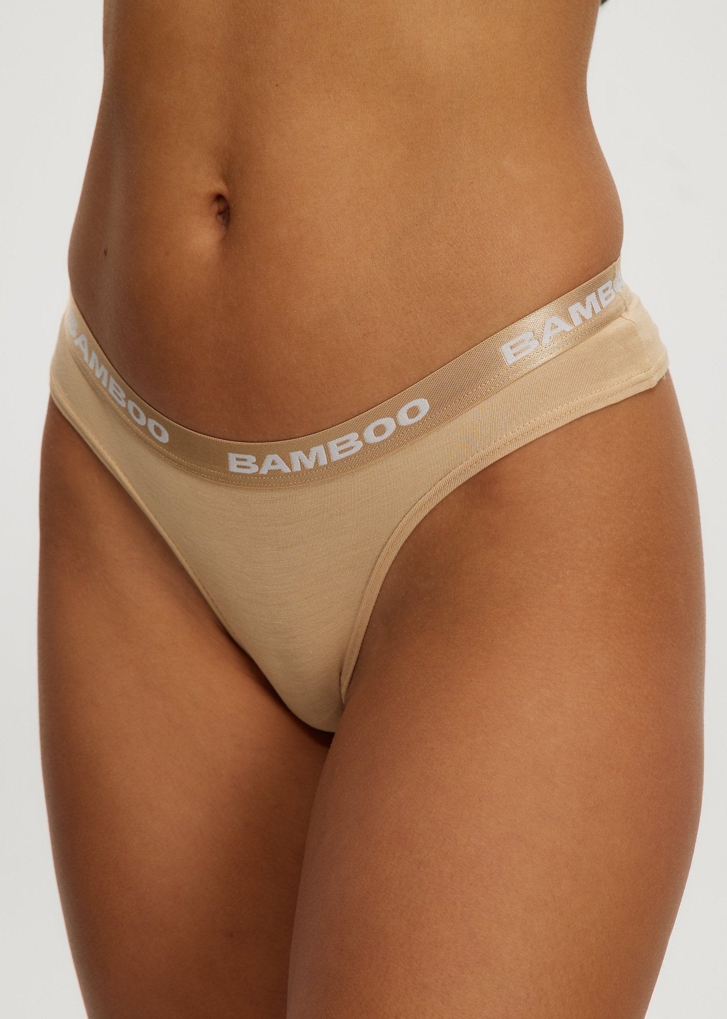 Nude Classic Thong - Bamboo Underwear