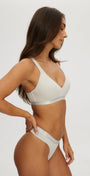 Nude Cup Sport Bra - Bamboo Underwear