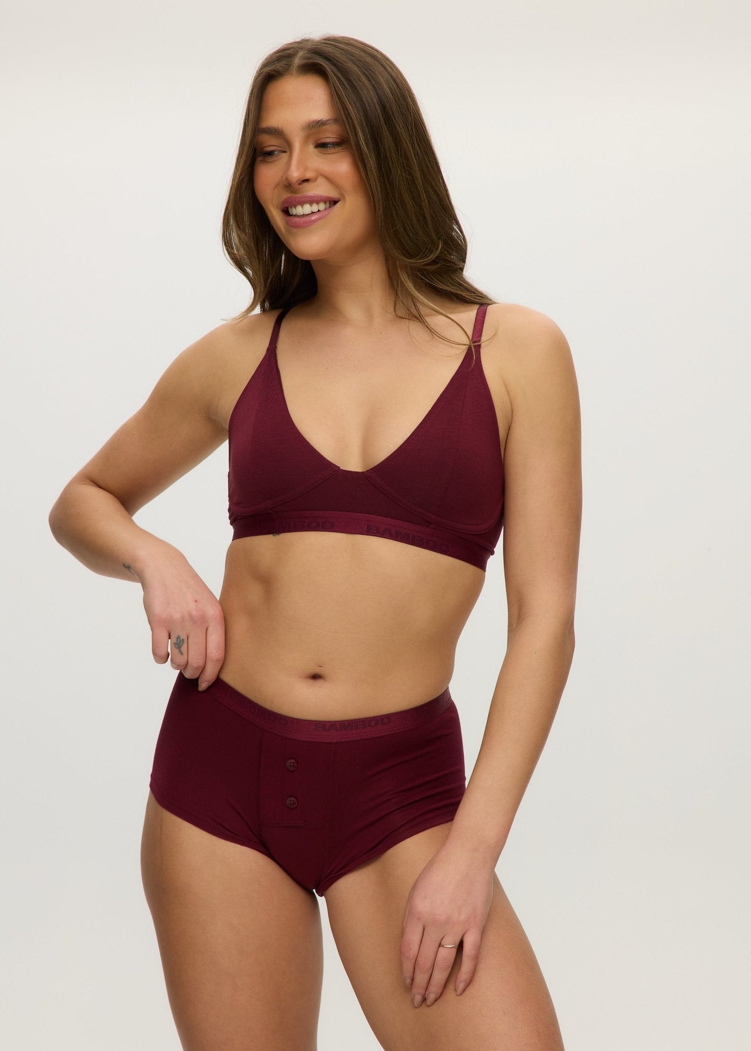 Toned Defined Bralette - Bamboo Underwear