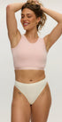 Toned Crop Bralette - Bamboo Underwear