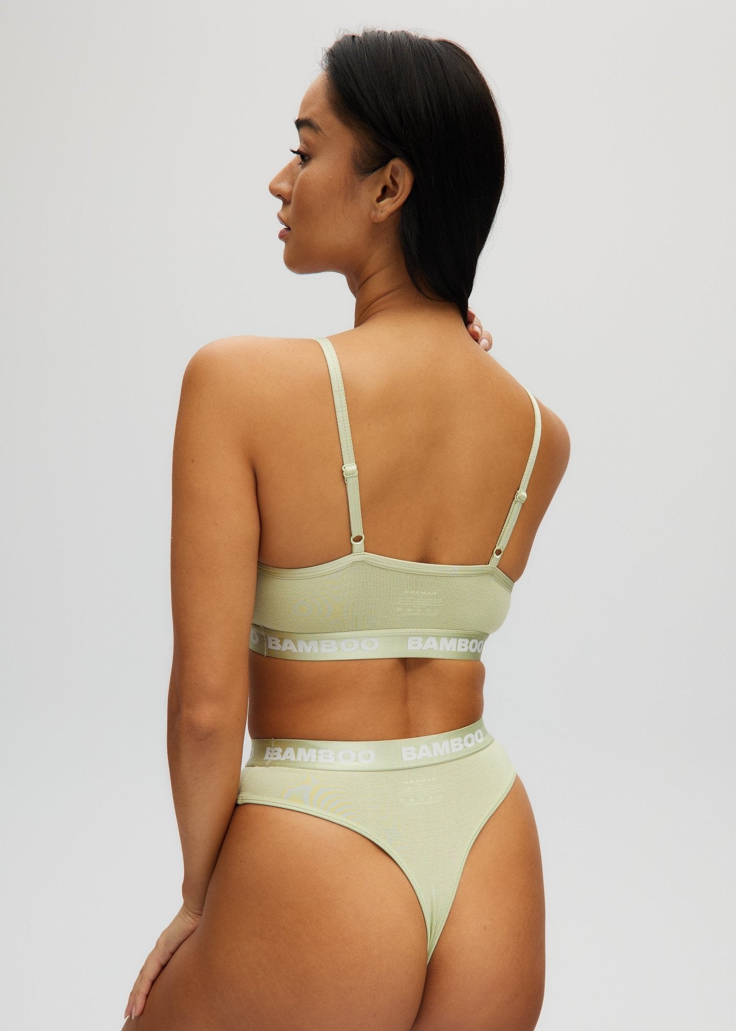 Halter High Neck Bralette - Bamboo Underwear