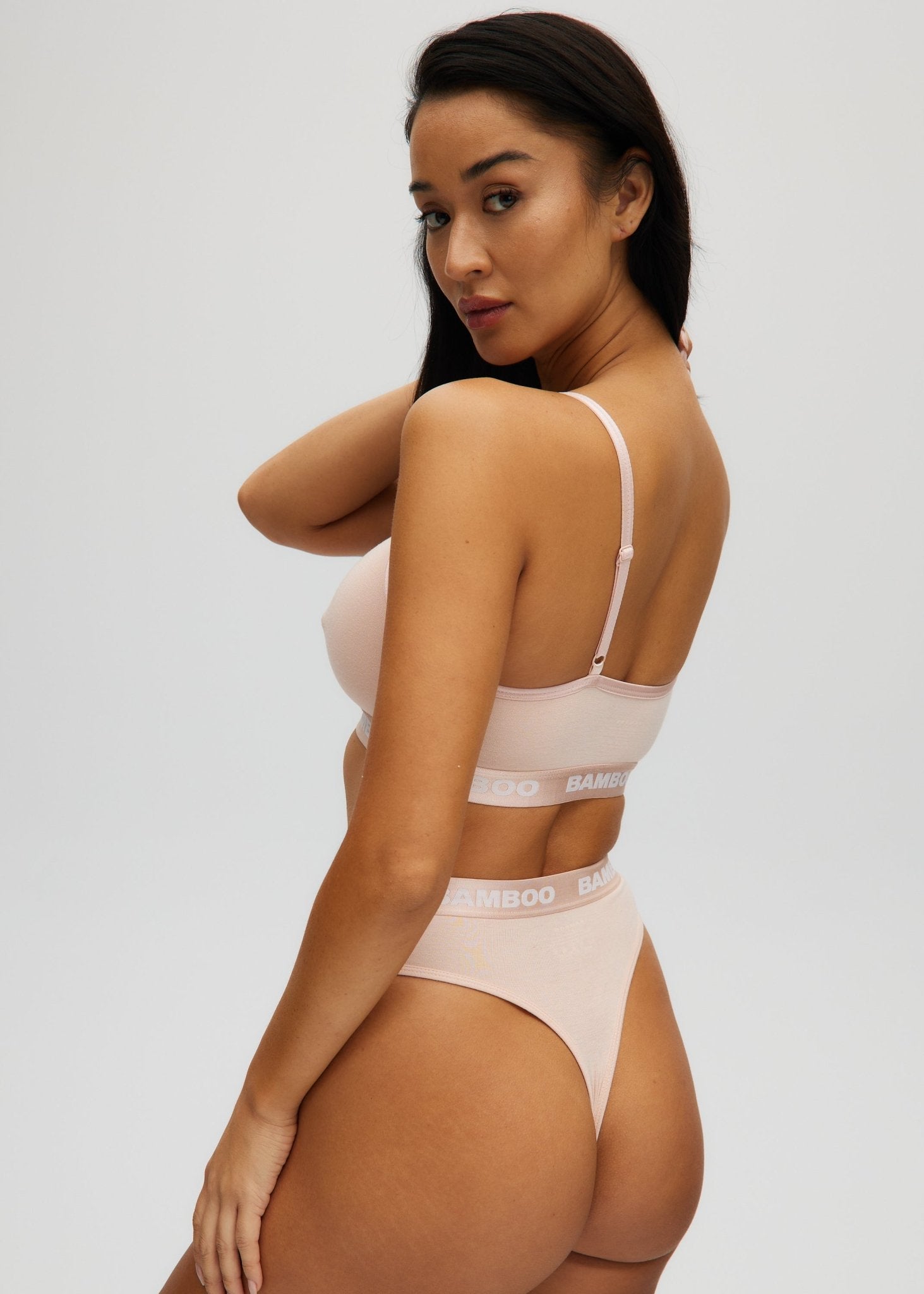 Halter High Neck Bralette - Bamboo Underwear