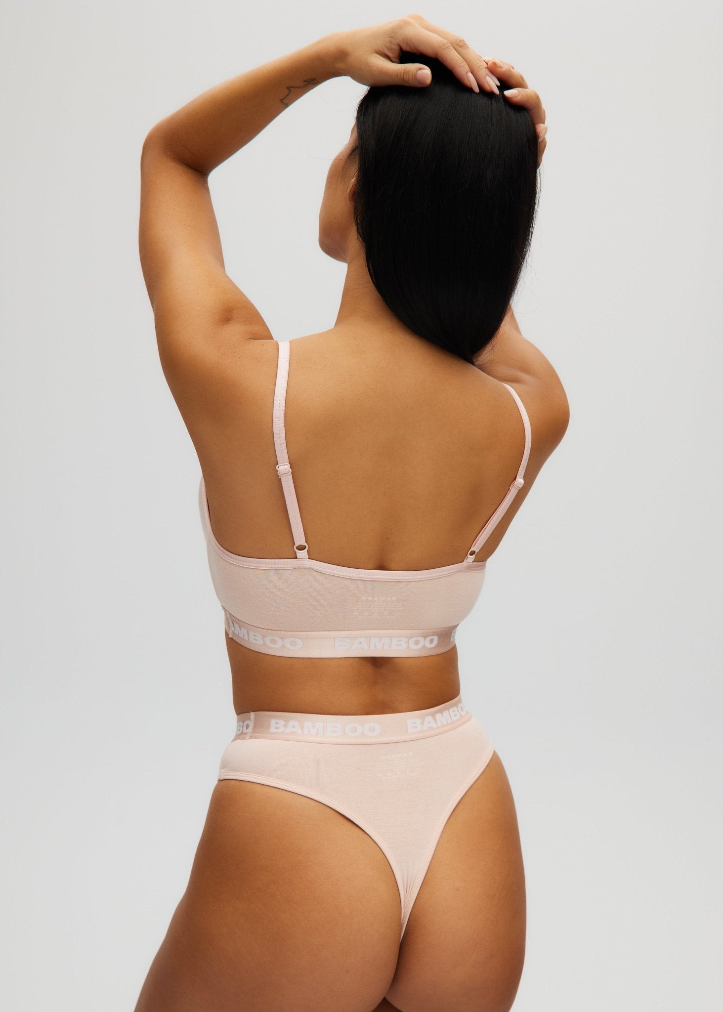Halter High Neck Bralette - Bamboo Underwear
