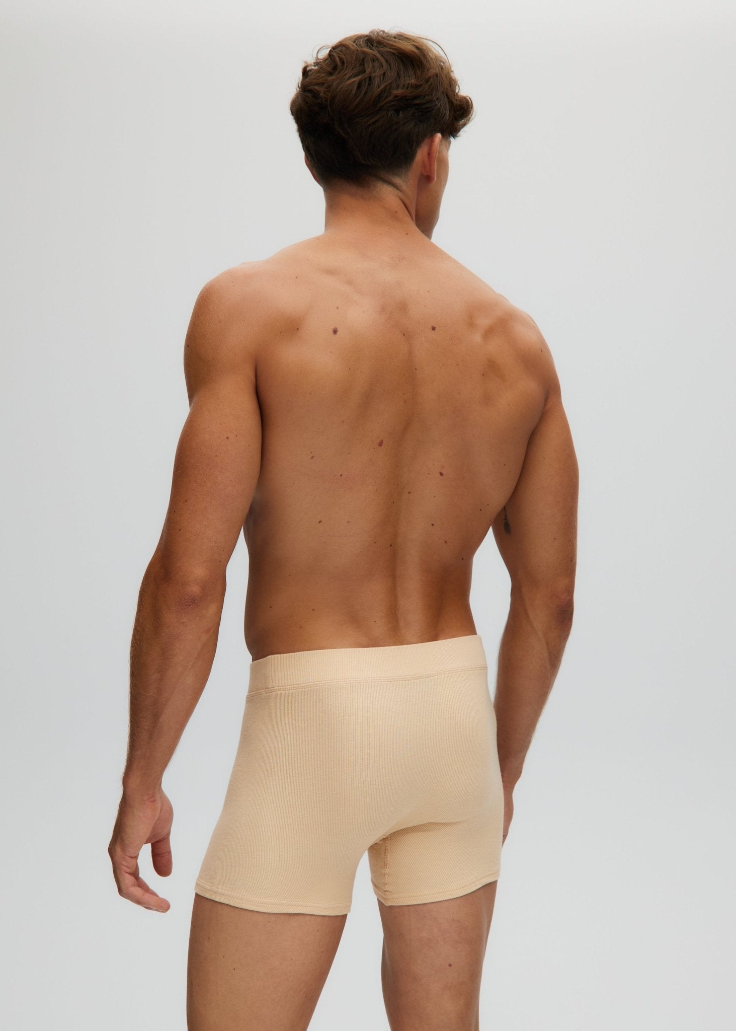 Rib Men Boxer 4" - Bamboo Underwear