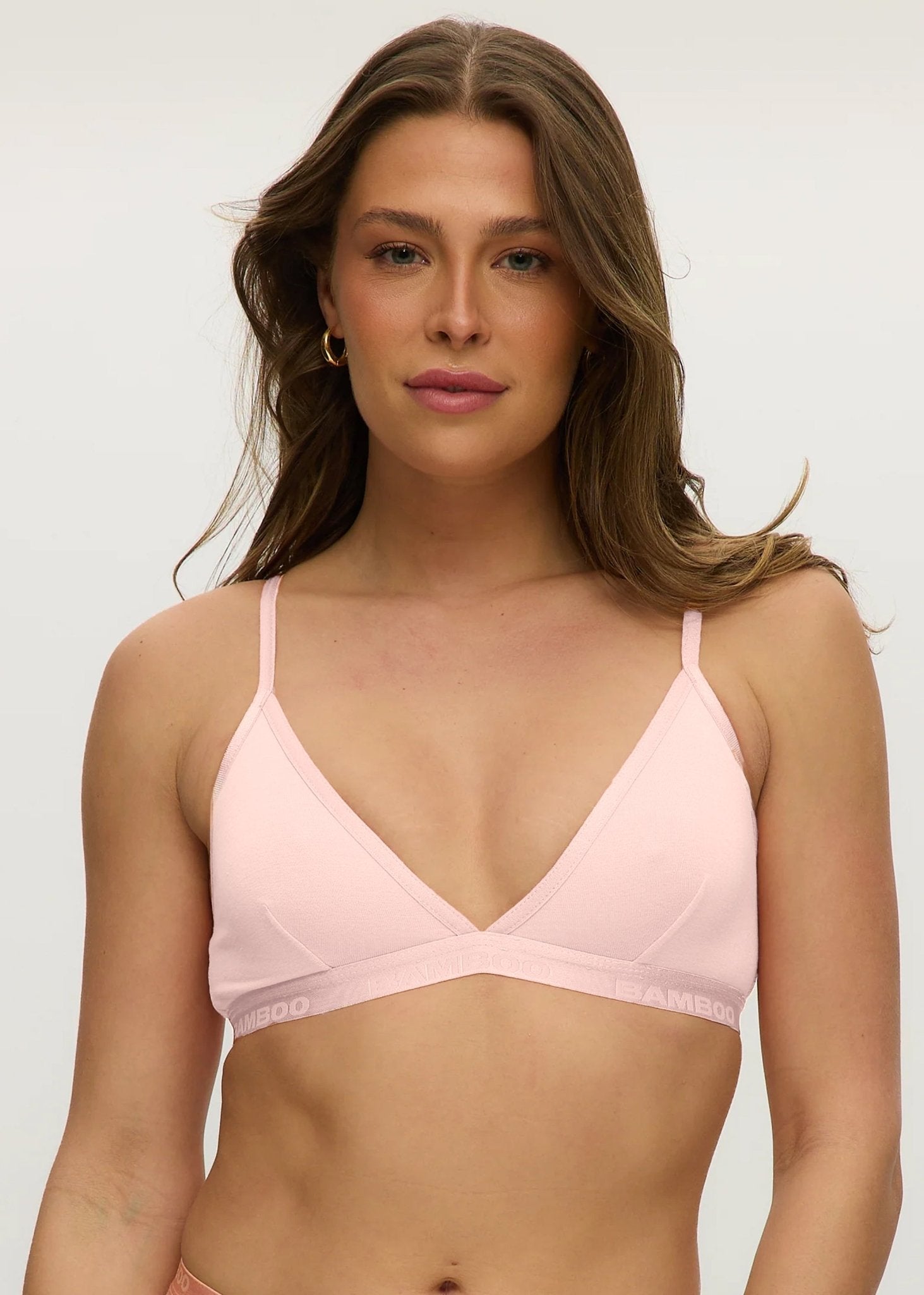 Toned Triangle Bralette - Bamboo Underwear