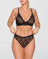 High Cut Lace Bikini - Bamboo Underwear